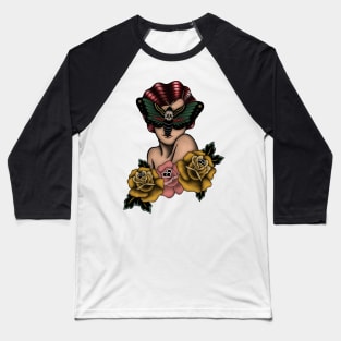 Death’s Head Moth Gypsy Baseball T-Shirt